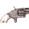Image 3 : Engraved Smith & Wesson Model 1 3rd Issue Revolver with Rare Short Barrel and Pearl Grips