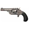 Image 1 : Engraved Silver Plated Smith & Wesson Model 1-1/2 .32 Centerfire Single Action Revolver