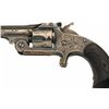 Image 2 : Engraved Silver Plated Smith & Wesson Model 1-1/2 .32 Centerfire Single Action Revolver