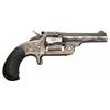 Image 3 : Engraved Silver Plated Smith & Wesson Model 1-1/2 .32 Centerfire Single Action Revolver