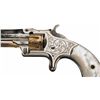 Image 2 : Attractive Engraved Nickel and Gold Smith & Wesson Model No. 1 3rd Issue Revolver with Pearl Grips