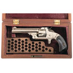Factory Cased Smith & Wesson Model 1 1/2 Second Issue Revolver