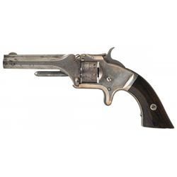 Rare Documented 2nd Quality Marked Smith & Wesson Model No. 1 2nd Issue Revolver with Factory Letter