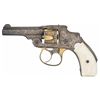 Image 1 : Attractive New York Engraved Gold and Silver Plated Smith & Wesson 1st Model 32 Safety Hammerless Re