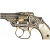 Image 2 : Attractive New York Engraved Gold and Silver Plated Smith & Wesson 1st Model 32 Safety Hammerless Re