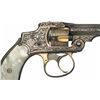 Image 3 : Attractive New York Engraved Gold and Silver Plated Smith & Wesson 1st Model 32 Safety Hammerless Re