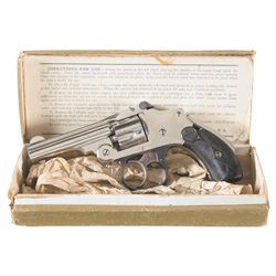 Excellent Smith & Wesson 3rd Model 32 Safety Hammerless 3rd Model with Box