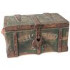 Image 1 : Miniature Wells Fargo Marked Treasure Box with Lock