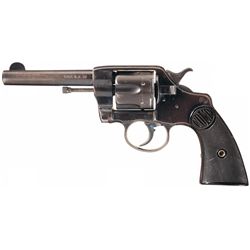 Wells Fargo Shipped and Marked Colt New Army Double Action Revolver with Factory Letter