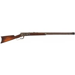 Winchester Model 1886 Lever Action Rifle with Extra Length Barrel