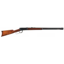 Antique Winchester Model 1894 Takedown Lever Action Rifle in Desirable 38-55 WCF Caliber with Factor