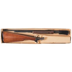 Exceptional Winchester Model 62A Slide Action Rifle with Original Box