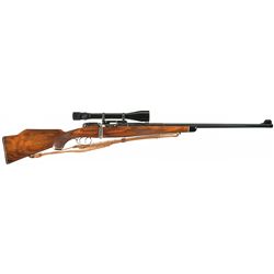 Special Order Mannlicher-Schoenauer Model MC Bolt Action Rifle in 264 Winchester Magnum with Scope