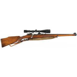 Mannlicher-Schoenauer Bolt Action Rifle in 243 Winchester with Scope