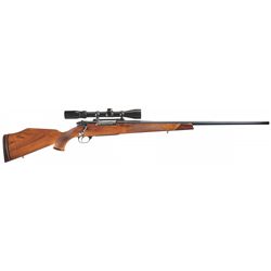 Weatherby Mark V 300 Weatherby Magnum Bolt Action Rifle with Scope