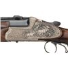 Image 2 : Deep Relief Engraved Ludwig Borovnik Over/Under Rifle with Scope