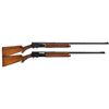 Image 1 : Collector's Lot of Two Belgian Browning Auto-5 Semi-Automatic Shotguns -A) Pre-World War II Browning