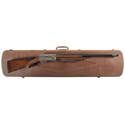 Engraved and Signed Browning Auto 5 Light Twenty Ducks Unlimited Semi-Automatic Shotgun with Case