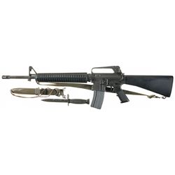 Pre-Ban Colt AR-15 A2 HBAR Sporter Semi-Automatic Rifle with Bayonet