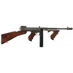 Desirable World War II Fully Automatic Class III Savage Arms Company Model 1928A1 Thompson Submachin