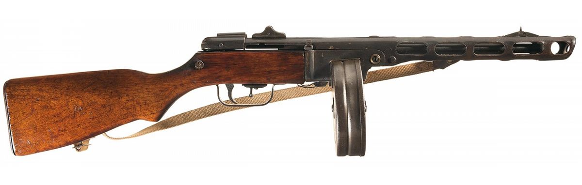 Scarce Fully Automatic Class Iii World War Ii Russian Ppsh 41