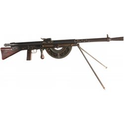 Scarce World War I French Fully Automatic Class III Chauchat Automatic Rifle with Spare Magazines