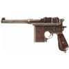 Image 1 : Scarce Chinese "Shansei Arsenal" 45 ACP Broomhandle Semi-Automatic Pistol