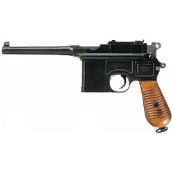 Mauser Model 1930 Broomhandle Commercial Semi-Automatic Pistol