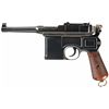 Image 1 : Mauser Bolo Export Model Broomhandle Semi-Automatic Pistol