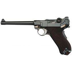 DWM Model 1909/20 Commercial Navy Style Luger Semi-Automatic Pistol