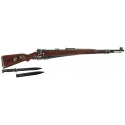 World War II Nazi Mauser "byf/42" Model 98 Bolt Action Rifle with Bayonet