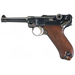 1920 Dated DWM 1908 Commercial Luger Semi-Automatic Pistol