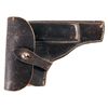 Image 2 : Late World War II Nazi Occupation Polish Radom P35 Semi-Automatic Pistol with Leather Holster and Sp