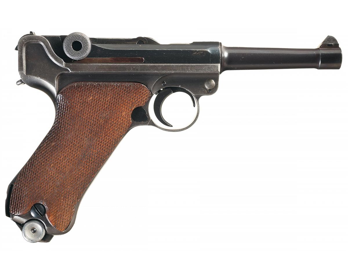 Scarce World War II Mauser Factory Ub Marked Test Luger Scarce World War II Mauser Factory Ub Marked Test Luger