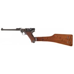 DWM 1918 Dated Artillery Luger with Shoulder Stock