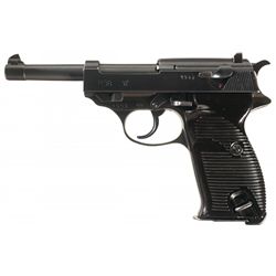 World War II Nazi Police Mauser "byf/44" Code P38 Semi-Automatic Pistol