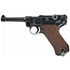Image 1 : Desirable World War II 1942 Dated Mauser Banner Nazi Police Contract Luger Semi-Automatic Pistol
