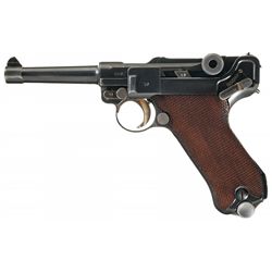 Excellent Mauser S/42 "G" Date Luger Semi-Automatic Pistol