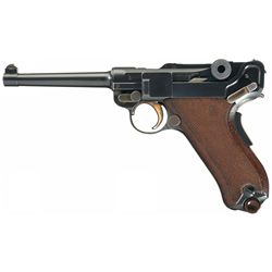 Swiss Model 1906/24 Bern Luger Semi Automatic Pistol