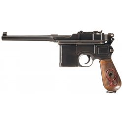 World War I Mauser "Red 9" Broomhandle Pistol