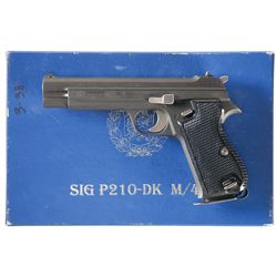 Danish Military Sig P210-DK M/49 Semi-Automatic Pistol with Box