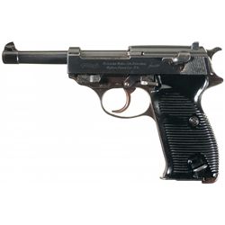 Late World War II Commercial Walther P38 Semi-Automatic Pistol