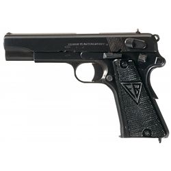 Exceptional World War II Nazi Proofed M35 Polish Radom Slotted for Stock