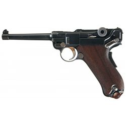 DWM Model 1906 Swiss "Cross In Shield" Contract Luger Pistol