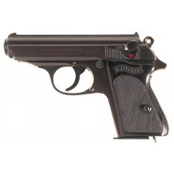Late Production World War II Walther Nazi Commercial Model PPK Semi-Automatic Pistol