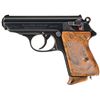 Image 1 : Pre-World War II Commercial Production Walther PPK Semi-Automatic Pistol with Extra Magazine