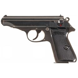 Late World War II Walther Model PP Semi-Automatic Pistol with Waffenamt Proofs