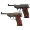 Image 1 : Collector's Lot of Two World War II Mauser P38 Semi-Automatic Pistols -A) Mauser "byf/43" Code P38 S