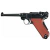 Image 1 : Swiss Model 1929 Luger Semi-Automatic Pistol with Scarce Red Grips
