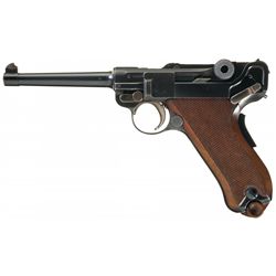 Swiss/Bern Model 1906/24 Luger Semi-Automatic Pistol